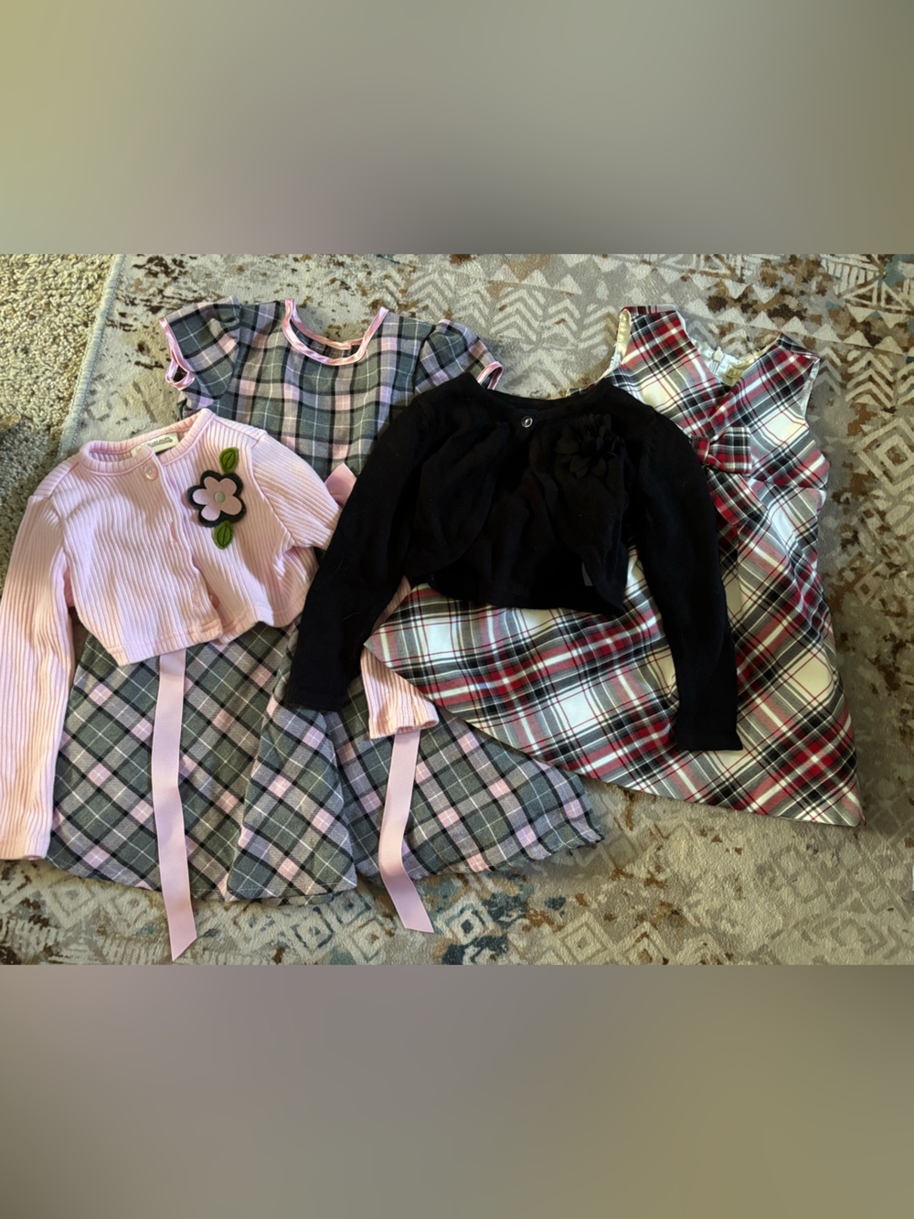 Toddler dress & sweater bundle